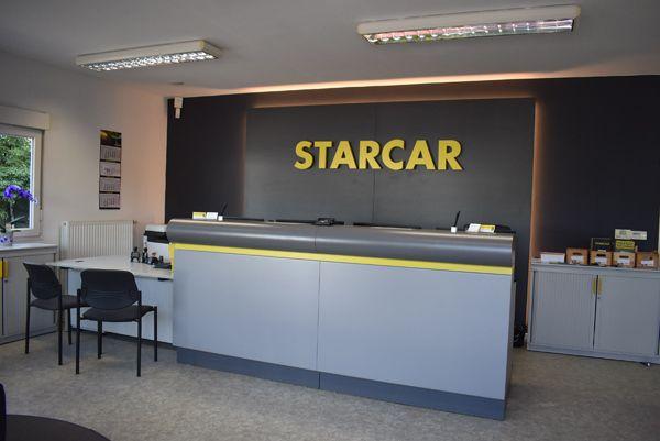 STARCAR Autovermietung Station Ramstein Innenansicht