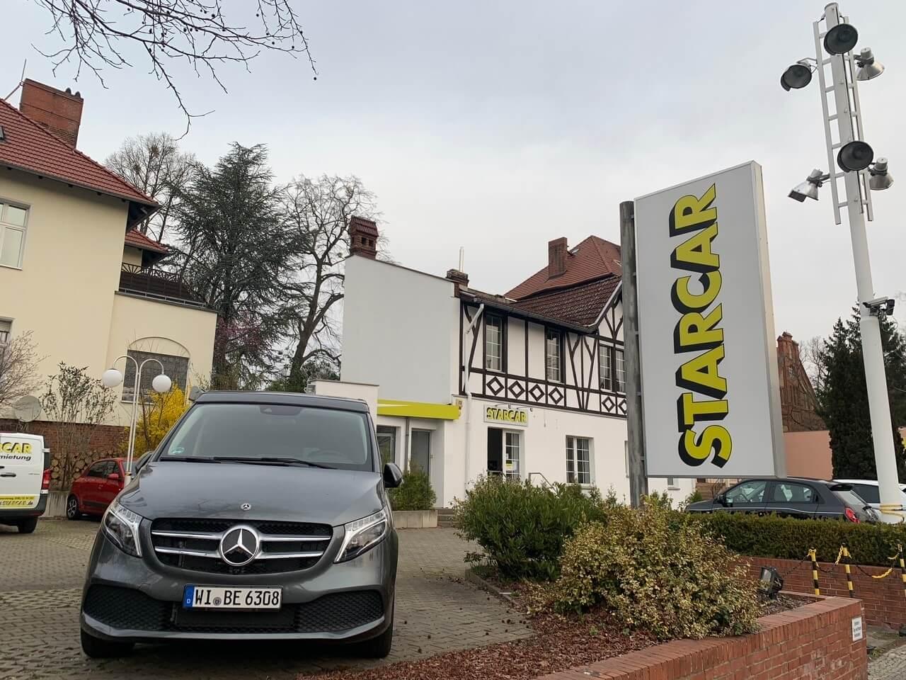 Starcar Autovermietung Station Berlin-Steglitz Außenansicht