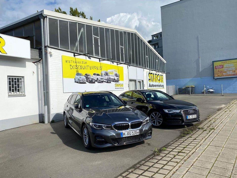 STARCAR Autovermietung Station Nürnberg Außenansicht