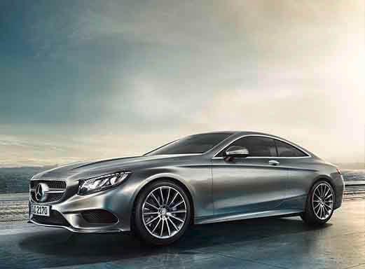 Mercedes Benz S 500 Coupe Hochzeitsauto