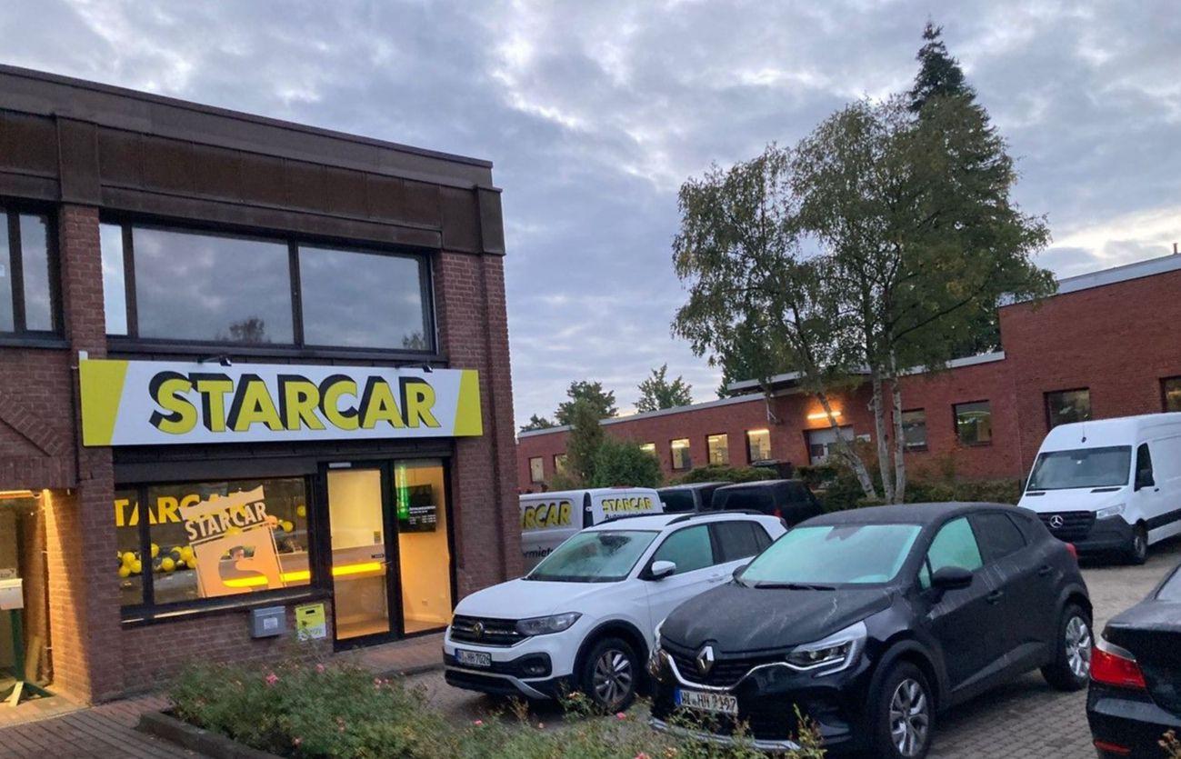 STARCAR Autovermietung Station Ahrensburg Außenansicht