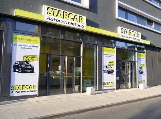 STARCAR Autovermietung Station Hamburg Altona Außenansicht