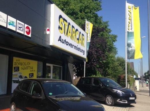 STARCAR Autovermietung Station München Außenansicht