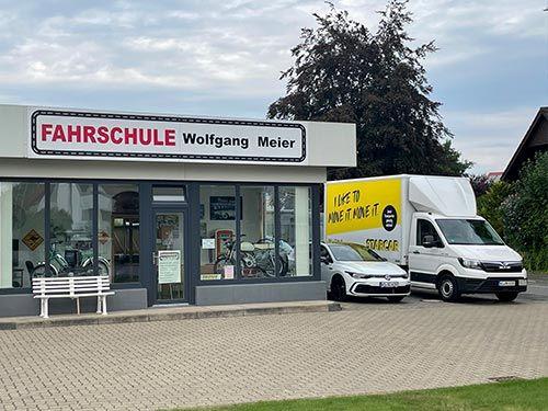 STARCAR Autovermietung Station Bünde Außenansicht