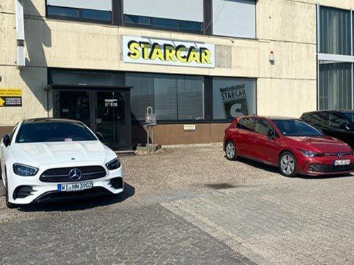 STARCAR car rental Mönchengladbach exterior view.