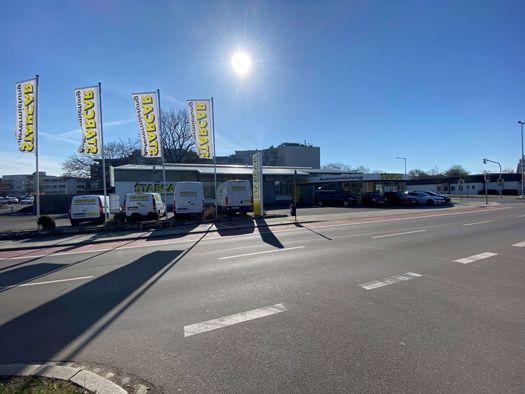 STARCAR Autovermietung Station Nürnberg Außenansicht.