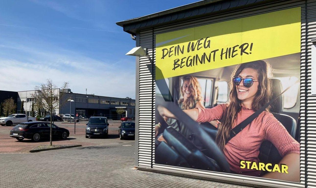 STARCAR Autovermietung Station Offenbach Außenansicht