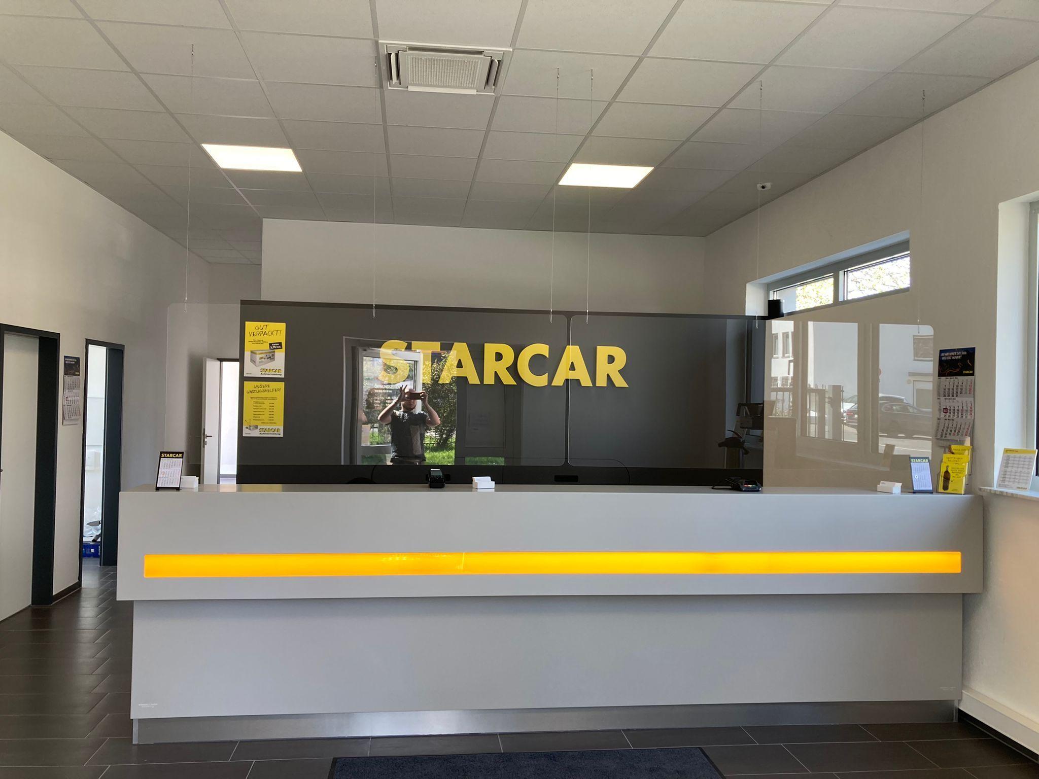 STARCAR Autovermietung Station Offenbach Innenansicht