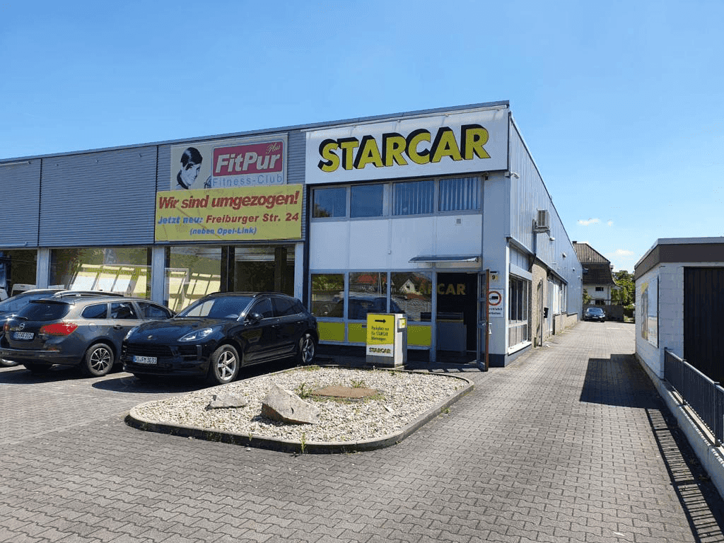 STARCAR Autovermietung Station Offenburg Außenansicht