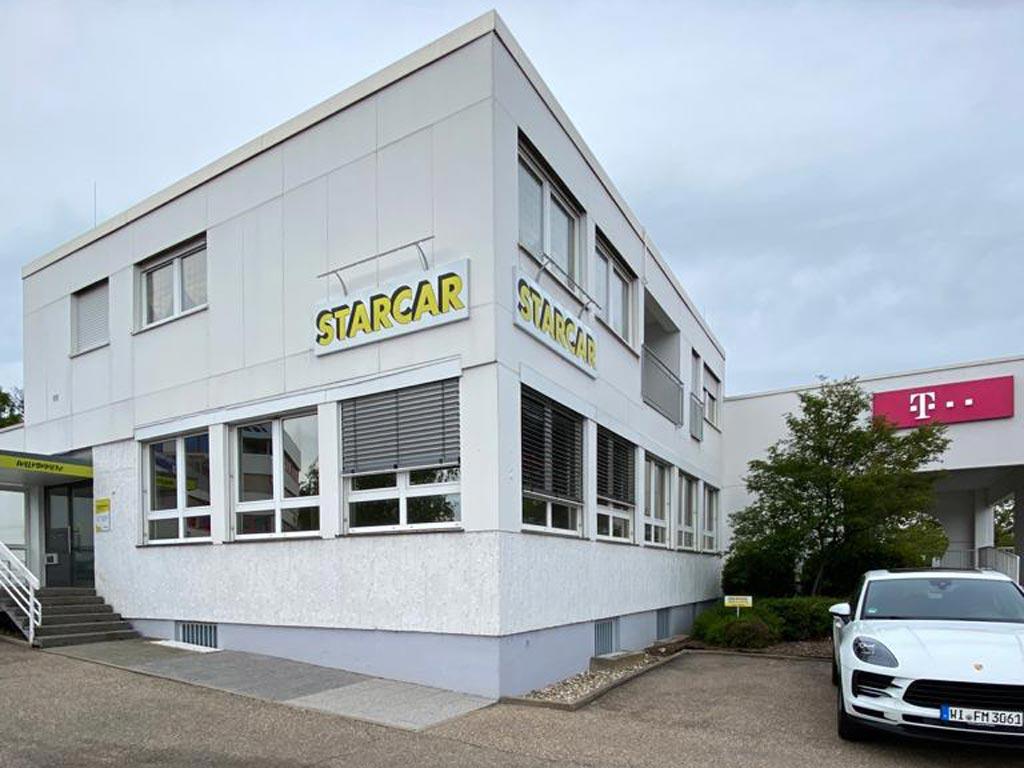 STARCAR Autovermietung Station Pforzheim Außenansicht
