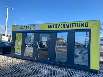 STARCAR Autovermietung Station Leipzig Außenansicht