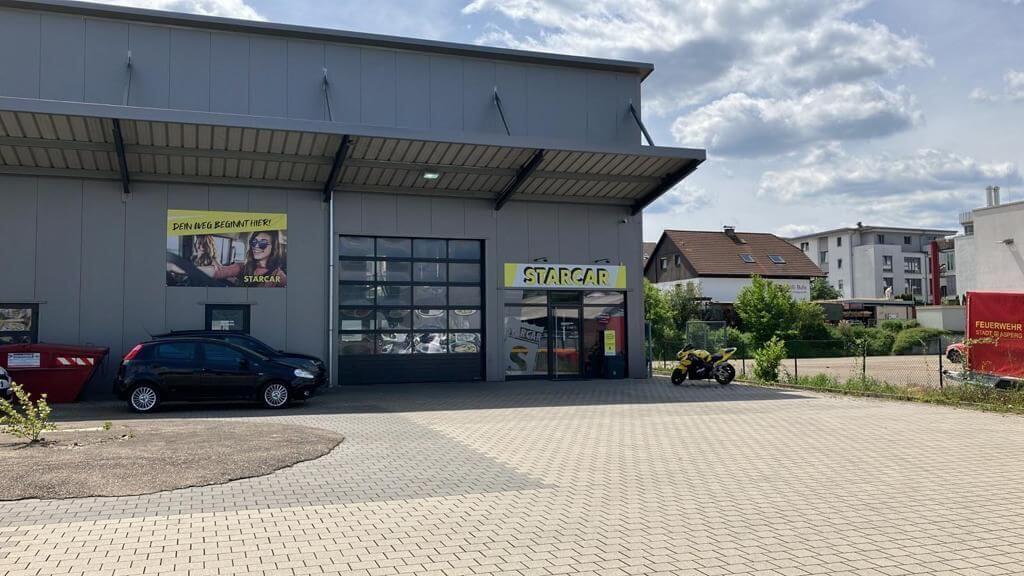 STARCAR Autovermietung Station Ludwigsburg Außenansicht