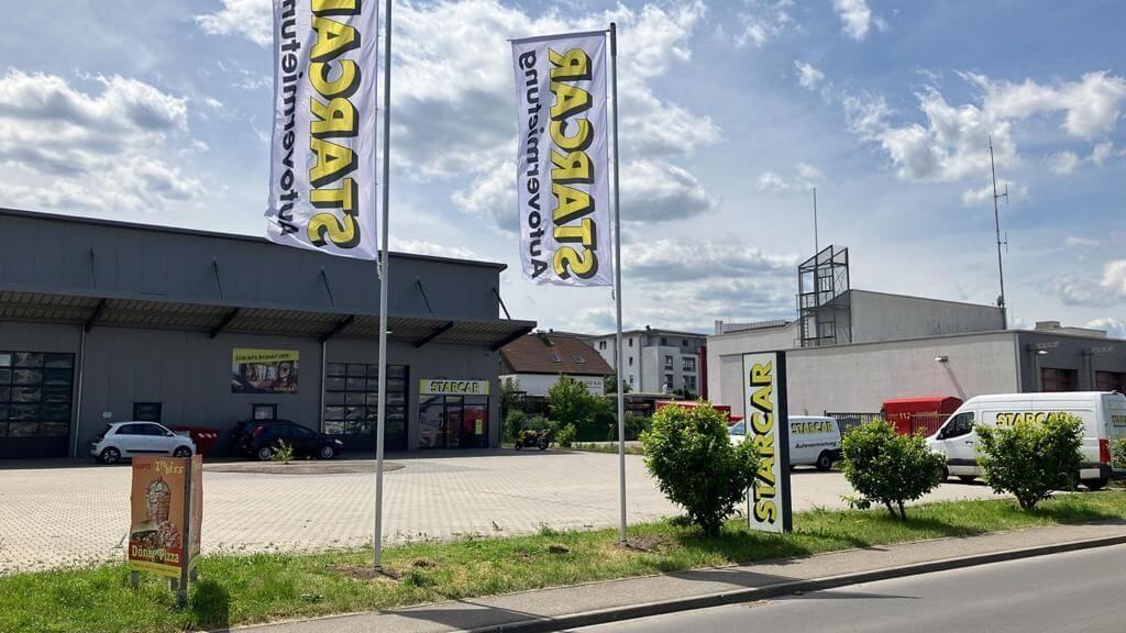 STARCAR Autovermietung Station Ludwigsburg Außenansicht