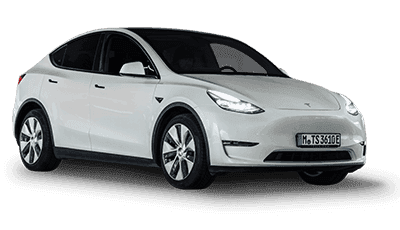 STARCAR Tesla Modell Y, weiß.