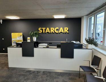 STARCAR Autovermietung Station Würzburg Innenansicht
