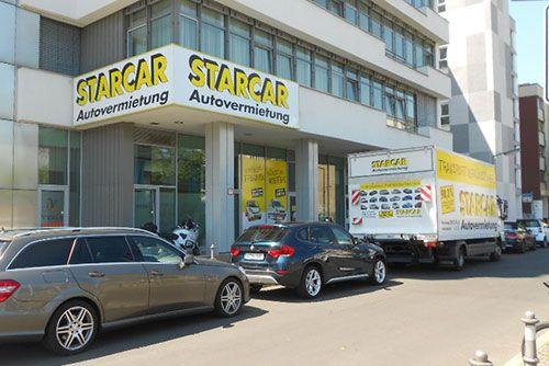 STARCAR Autovermietung Station Berlin Außenansicht