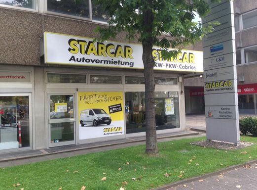 Starcar Autovermietung Station Frankfurt Eingang