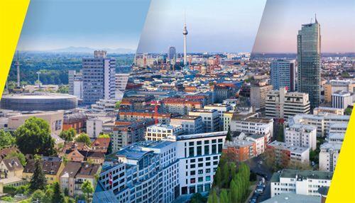 Collage Leverkusen Offenbach Berlin