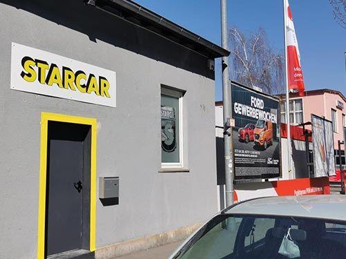 STARCAR Autovermietung Partnerstation Stuttgart Außenansicht